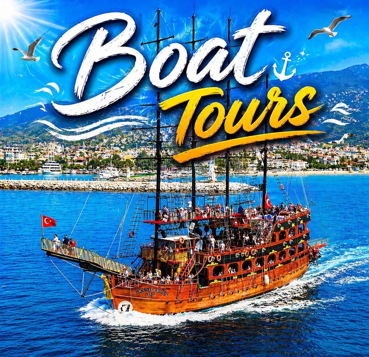 Alanya Boat Tours